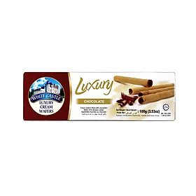 Bánh Quế Nhân Kem Socola White Castle Luxury 100g