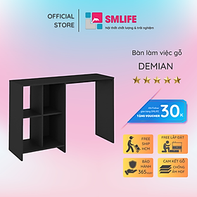 Mua Bàn làm việc cá nhân bằng gỗ công nghiệp nhỏ gọn SMLIFE Demian