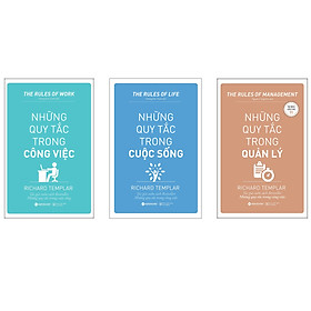 Combo Sách : Những Quy Tắc Trong Công Việc + Những Quy Tắc Trong Cuộc Sống + Những Quy Tắc Trong Quản Lý