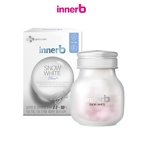 Hình ảnh Thực phẩm bảo vệ sức khỏe Viên uống hỗ trợ sáng da InnerB Snow White (28g)