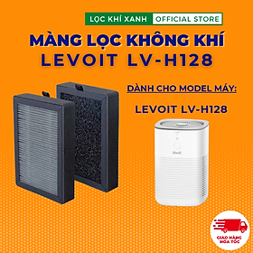 Mua Màng lọc không khí cho máy Levoit LV-H128 (SET 2 MÀNG). Lõi lọc hepa kết hợp carbon giá rẻ chất lượng cao