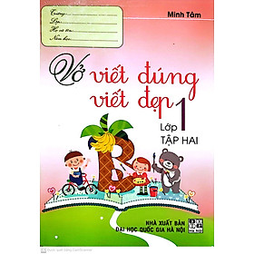 Vở viết đúng, viết đẹp- lớp 1 tập hai