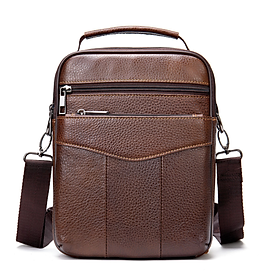 Túi đeo chéo nam 100% da bò thật cao cấp phong cách mới