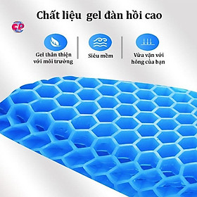 Mua Đệm Ngồi 3D Slicone Cao Cấp Thoáng Khí Chống Đau Mỏi