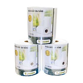 Khăn giấy đa năng T.ssue 1kg/cuộn (Combo 3 cuộn)