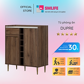 Tủ đựng đồ nhà bếp bằng gỗ công nghiệp MDF SMLIFE Dupre