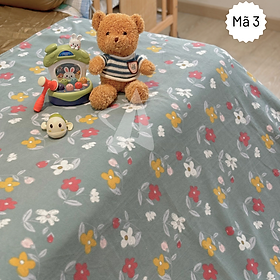 Mua Mền nỉ  chăn nỉ mỏng đắp văn phòng A 1m6x2m nhiều màu lựa chọn