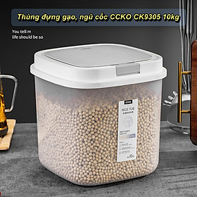 Mua Thùng đựng gạo  ngũ cốc CCKO CK9305 10kg  - Home and Garden