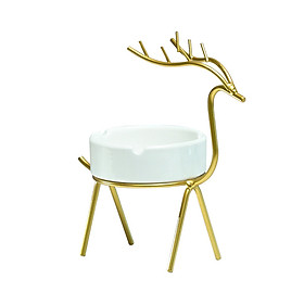 Mua Gạt tàn thuốc hình hươu 17.5x17.5cm - Giao Ngẫu Nhiên