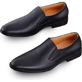 Giày Da Nam Cao Cấp UDANY - Giầy Tây Nam Da Bò Thật 100% - Giày Lười Nam - Mã GLN01