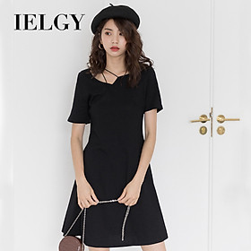 NEW KOREAN STYLE Đầm Nữ Tay Ngắn Kiểu Chữ A Thời Trang Phong Cách Hàn Quốc