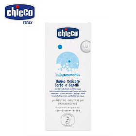 Sữa tắm gội cho bé chiết xuất Yến mạch 0M+ Chicco 200ml