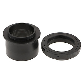 2 inch to M48*0.75 Telescope Mount Adapter + T T2 Ring for Sony Alpha DSLR A55, A55, A77, A100, A200, A230, A290 Camera Bodies