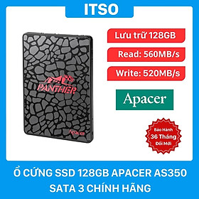 Ổ cứng SSD Apacer 128GB AS350 SSD 2.5″ SATA III - Hàng chính hãng