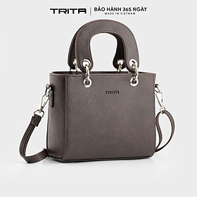 Túi Trita ( Thời trang nữ quai bản to phối khoen kim loại cỡ nhỏ - Túi xách da RTX24 )