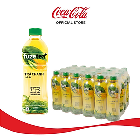 Lốc 24 Chai FUZETEA+ Chanh Sả chai 450ml