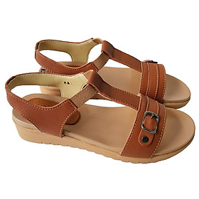 Giày Sandal Nữ BIGGBEN Da Bò Thật SDN42 - 35