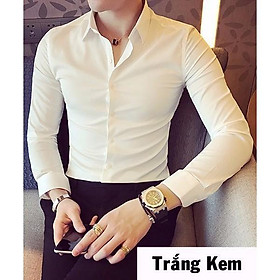 Áo sơ mi nam dài tay trơn đủ màu cao cấp hàng việt nam xuất khẩu kèm ảnh thật XUMON SHOP