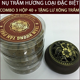 Mua Nụ Trầm Hương thơm cao cấp loại Đặc Biệt( Hộp 40 viên)