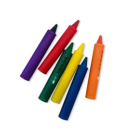 6pcs phòng tắm bút chì màu có thể giặt được bút chì màu trẻ em