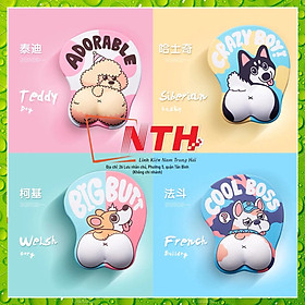 Mua Lót chuột đệm tay silicon mềm in hình 3D dùng cho văn phòng  trường học  chơi game