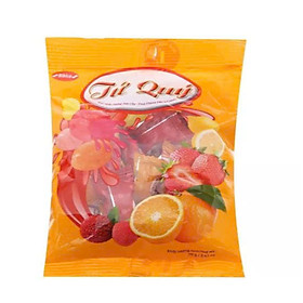 Kẹo cứng hương trái cây nhân tứ quý 70 gam Bibica