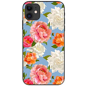 Ốp lưng in cho Iphone 11 Mẫu Hoa Đa Sắc