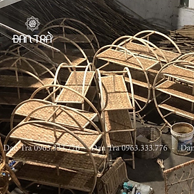 Mua Kệ Tủ Mây Tròn  Kệ Mây Vintage  Kệ Mây Đựng Sách   Nội Thất Mây Tự Nhiên ĐAN TRÀ