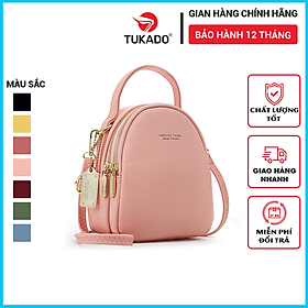 Balo Nữ Mini Thời Trang FORVER YOUNG Da Mềm Nhiều Ngăn Tiện Dụng FY04 - Tukado