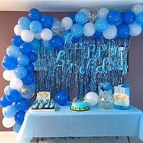 Mua Combo trang trí sinh nhật HAPPY BIRTHDAY + 50 bóng bai giá rẻ tặng đủ đồ phụ kiện cho bé trai  gái và người lớn