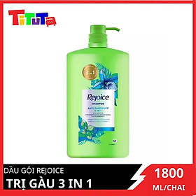 Dầu Gội Rejoice Sạch Gàu 3 Trong 1 Chai 1800ML