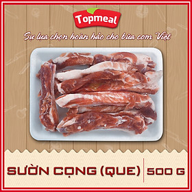 HCM - Sườn cọng (Sườn que) (500g) - Thích hợp với các món nướng, hầm canh,... - [Giao nhanh TPHCM]