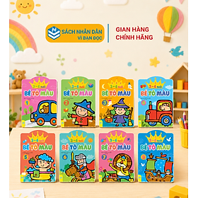 Sách - Bé Tô Màu (3-6 tuổi) - Ndbooks