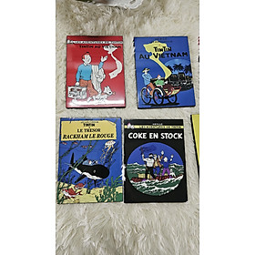 Mua  Mẫu Mới  Tranh sơn mài cao cấp Những chuyến phiêu lưu củaTin Tin 15x20 cm
