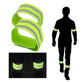 Reflective Bands Elastic Safety Reflector Tape Straps for Arm Ankle Bike