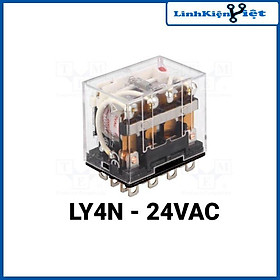 Mua Rơ le  relay trung gian OMRON LY4N 14 chân 10A điện áp 12V/24V/220V dùng đóng cắt mạch điện điều khiển