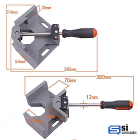 Ê tô kẹp vuông góc-eto góc vuông size lớn