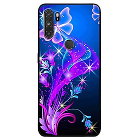 Ốp lưng dành cho Vsmart Active 3 mẫu Họa Tiết Bướm Tím