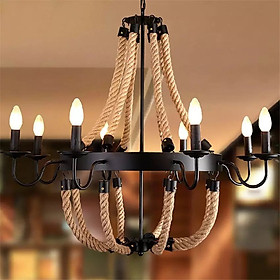 Mua Đèn chùm hợp kim dây thừng cao cấp kiểu dáng cổ điển LS8052