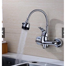 Mua Vòi rửa bát  rửa chén nóng lạnh cắm tường cao cấp