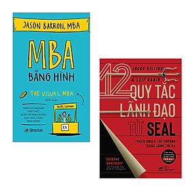 Combo 2 Cuốn Quản Lí Chiến Lược Kinh Doanh Hay-MBA Bằng Hình - The Usual MBA+12 Quy Tắc Lãnh Đạo Từ Seal