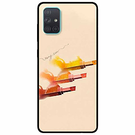 Ốp lưng dành cho Samsung A71 mẫu Vàng Son