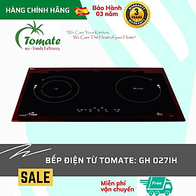 Mua Bếp điện từ GH 027IH. Tomate Tây Ban Nha. Hàng Chính Hãng