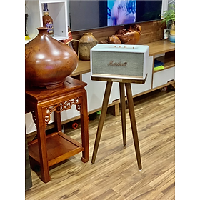 Chân loa Marshall Stand Decor- gỗ tần bì cao cấp (4 màu: Đen, Nâu, Vàng, Trắng) - Hàng chính hãng