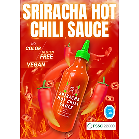 Tương ớt Sriracha GỐC VIỆT  (510g)