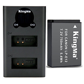 Mua Pin sạc Ver 2 Kingma cho Canon LP-E12  Hàng chính hãng