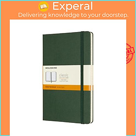 Sách - Moleskine Large Ruled Hardcover Notebook: Myrtle Green by Unknown (US edition, hardcover)
