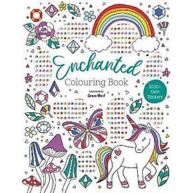 Gem Art Colouring Book : Enchanted