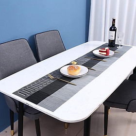 Mua Tấm trải bàn ăn cao cấp Table runner Khăn trải bàn ăn chống thấm cách nhiệ