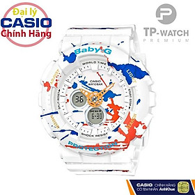 Đồng Hồ Nữ Dây Nhựa Casio Baby-G BA-120SPL-7ADR Chính Hãng - BA-120SPL-7A